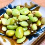 漬け置きしておくだけ！枝豆のわさび入り白だし漬け